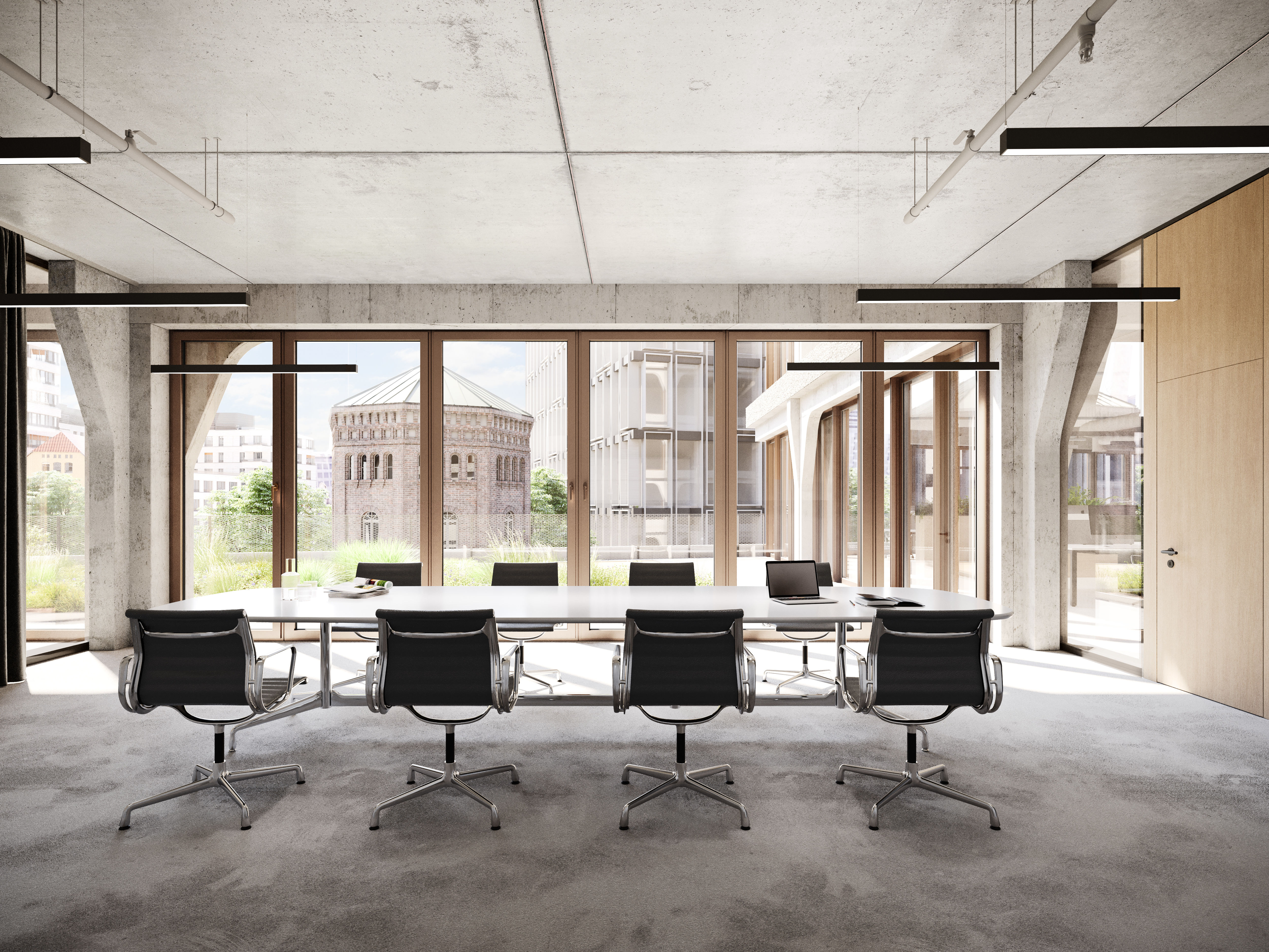 Postbahnhof Neubau - Büro Postbahnhof Neubau - working space