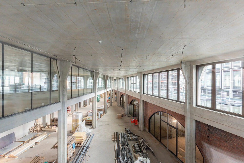 Galerie über dem Foyer