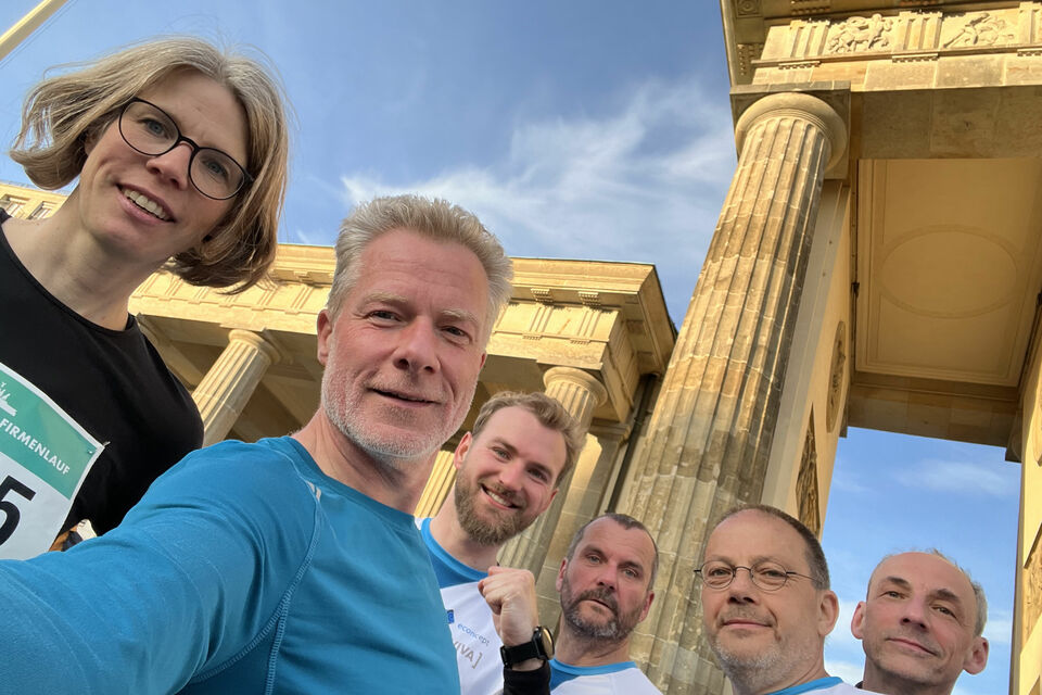 Eqviva und Econcept beim IKK BB Berliner Firmenlauf