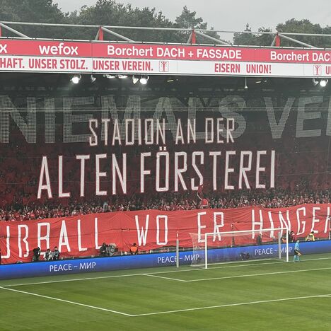 Stadionbesuch beim 1. FC Union Berlin